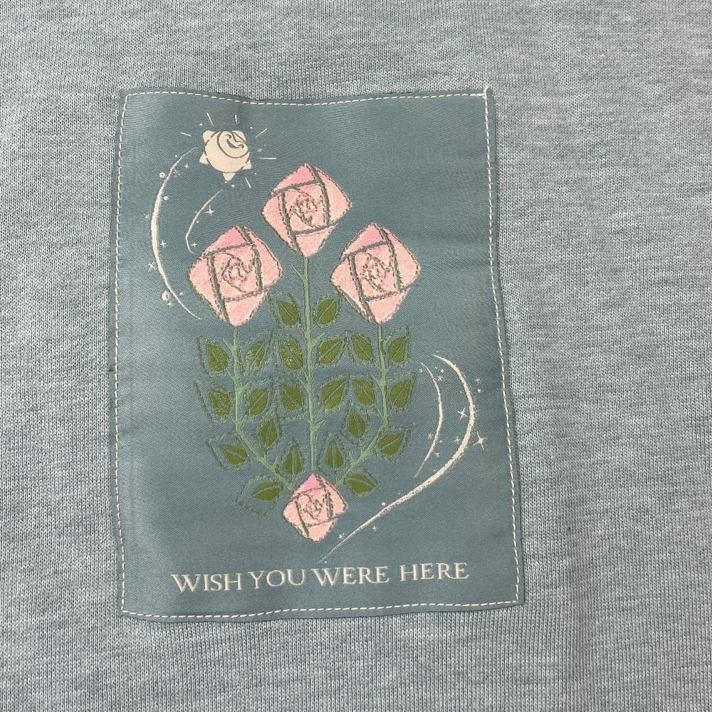 Disney Rosas Pullover Sweatshirt Hoodie Women's Size XL - Picture 2 of 7